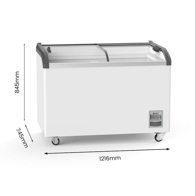 Thermaster SD-406K supermarket fridge & freezer — view 2