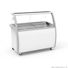 Thermaster 400L Gelato Display Freezer SD-415P - Front View
