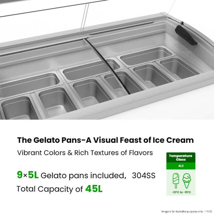 Thermaster SD-415P Gelato Display - Rear View