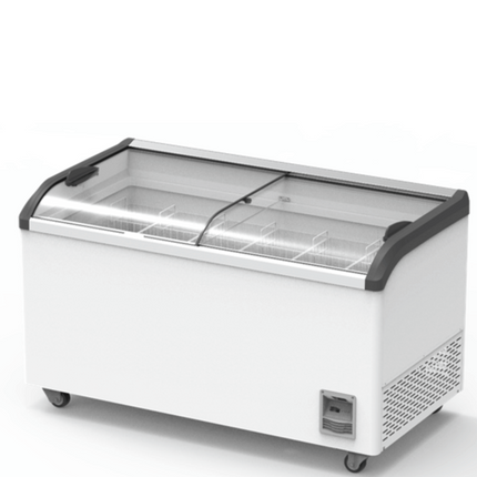 Thermaster Heavy Duty Supermarket Glass Sliding Lid Freezers 506L SD-506K