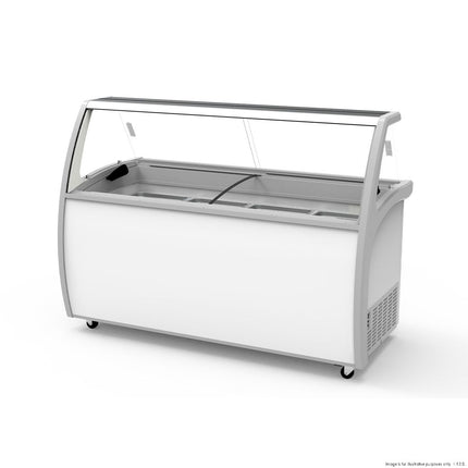 Thermaster 535L Gelato Display SD-575P - Rear View