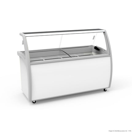 Thermaster 535L Gelato Display SD-575P - Front View