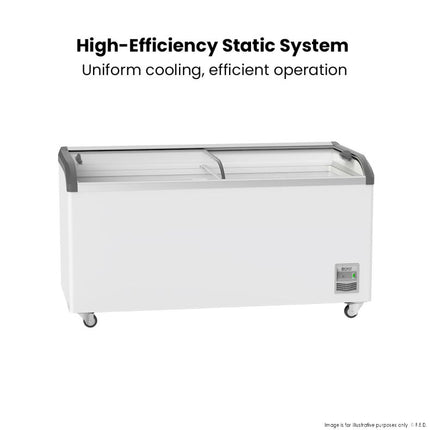 Thermaster SD-576K 576L Chest Freezer - Detail