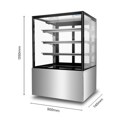 BONVUE Three Tier Cake Display Fridge 900mm SF830V