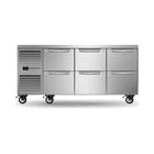 Skope ProSpec Six Drawer Three Bay Underbench GN 1/1 Fridge - PG11.UBR.3.D6