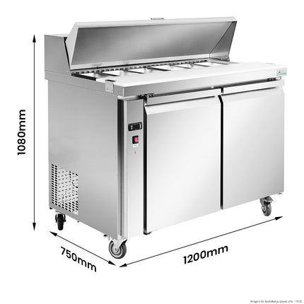 Thermaster SLB120 Sandwich Bar Fridge — additional view