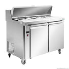 Thermaster SLB120 Two Door Sandwich Bar Prep Fridge 1200mm