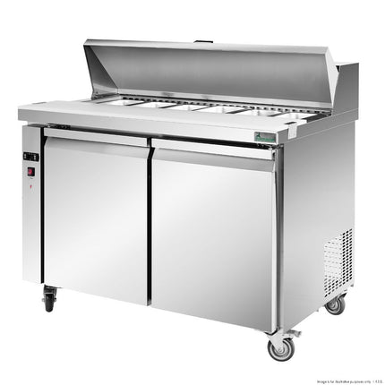 Thermaster SLB120 Sandwich Bar Fridge — angle view