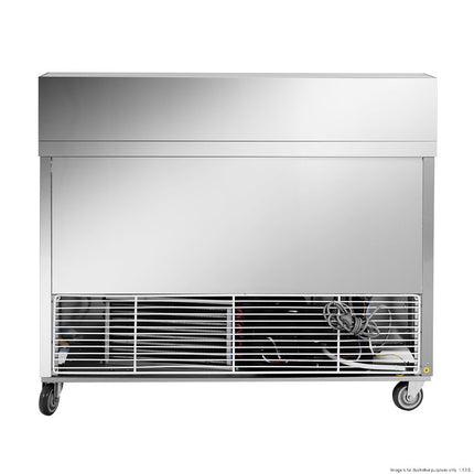 Thermaster SLB120 Sandwich Bar Fridge — door detail