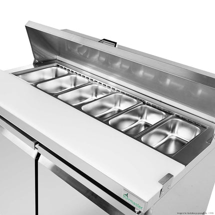 Thermaster SLB120 Sandwich Bar Fridge — interior view