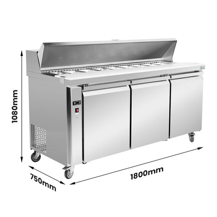 Thermaster SLB180 Sandwich Bar Fridge — gallery 8