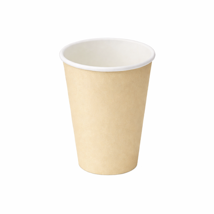 PakMax Kraft Single Wall Hot Paper Cups