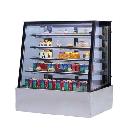 Bonvue 420L Deluxe Chilled Cake Display Cabinet SLP830C stainless steel fridge