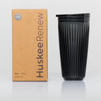 16oz huskeerenew cup & lid Qty:12 / Smoke