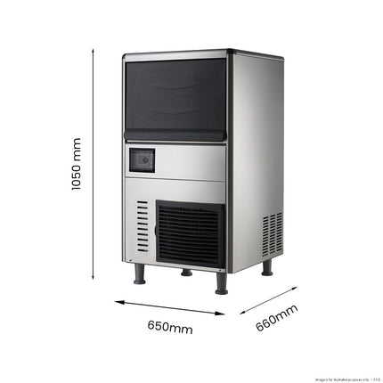 Blizzard 120kg/24h Granular Self-Contained Ice Maker SN-128F — view 4