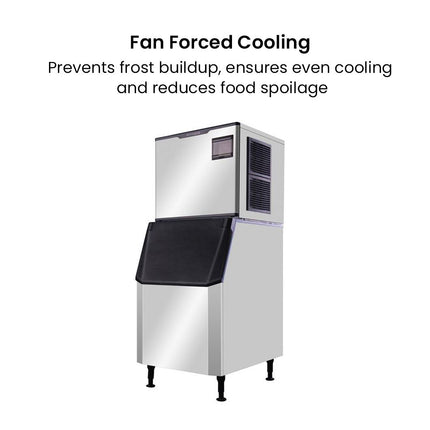 Blizzard Professional Crescent Ice Maker 280Kg/ 24hrs SN-280C