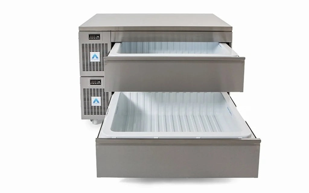 Adande Double Slimline Dual Temperature Drawers VNS