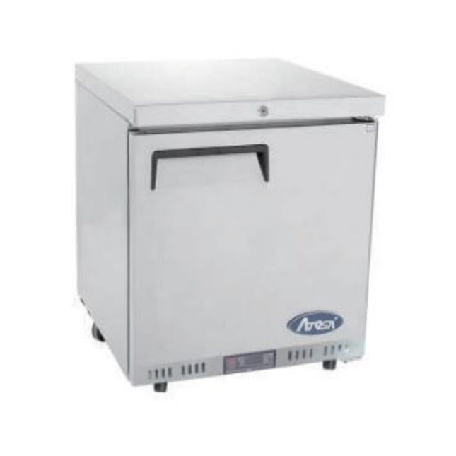 Atosa 105L Underbench Singe Solid Door Freezer MBC24F