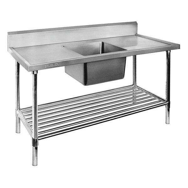 Modular Systems SSB6-1200C/A single sink bench — front view