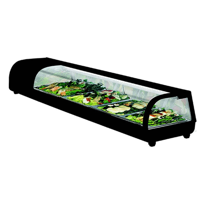 Thermaster SSS4 countertop prep fridge — front view