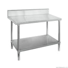 F.H.E Economic 304 Stainless Steel Bench With Splashback