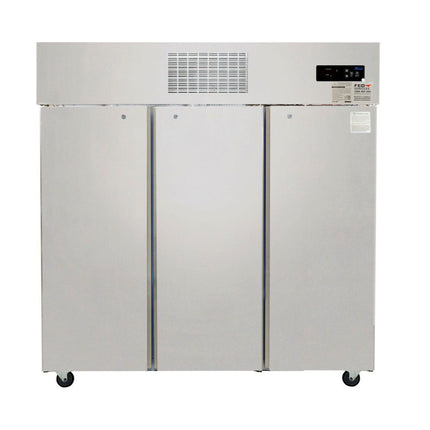 Thermaster Three Door Stainless Steel Upright Storage Freezer SUF1500