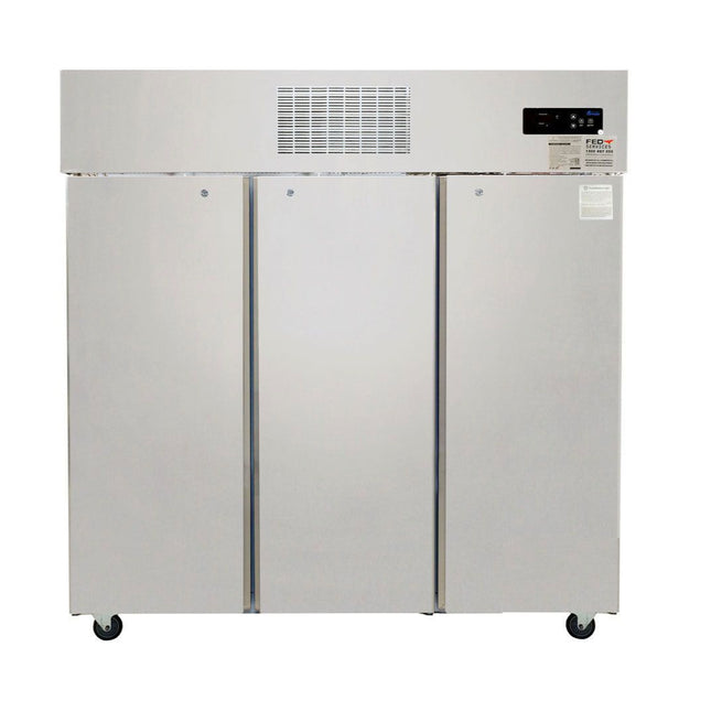 Thermaster SUF1500 Three Door Upright Storage Freezer — front view