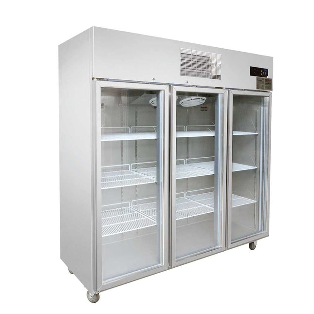 Thermaster SUCG1500 upright display fridge — view 2