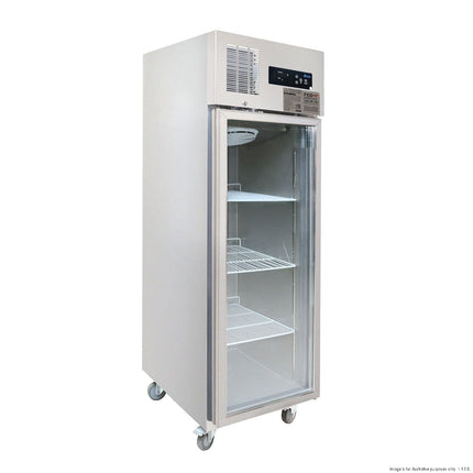 Thermaster SUCG500 Upright Display Fridge – Side View