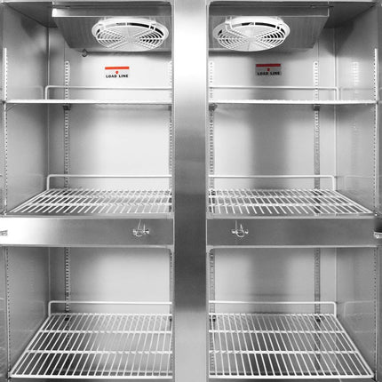 Thermaster Tropical 4 X ½ Door SS Freezer 689L SUF1000