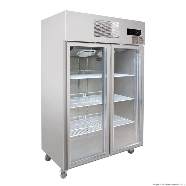 Thermaster SUFG1000 Display Freezer - Side View