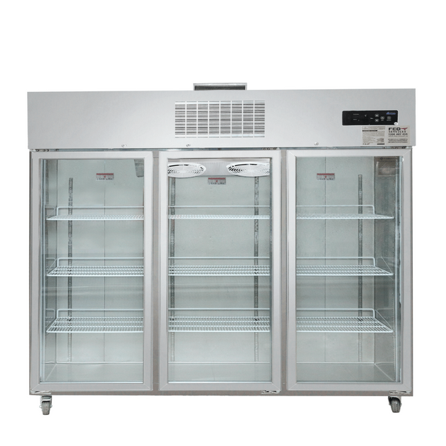 Thermaster SUFG1500 upright display freezer — front view
