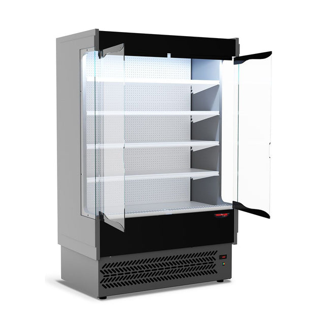 TECNODOM by FHE Vulcano Supermarket 2 Door Display TDVB80-CA-125 - TDVB80-CA-125
