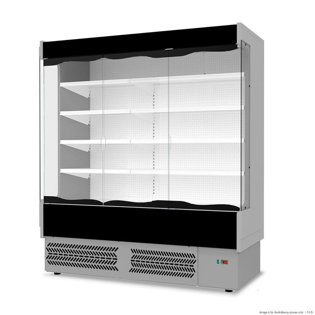 TECNODOM by FHE Vulcano Supermarket 3 Door Open Display TDVB80-CA-187 - TDVB80-CA-187