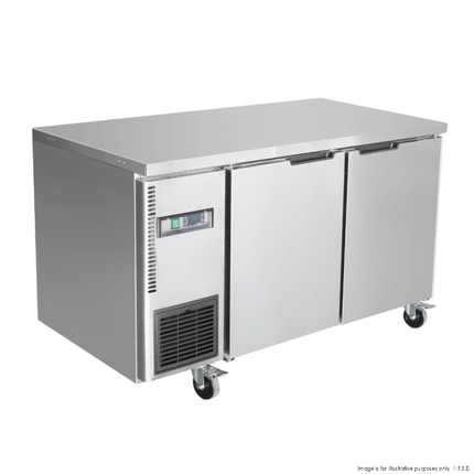 Thermaster TL1200BT 202L Double Door Underbench Freezer