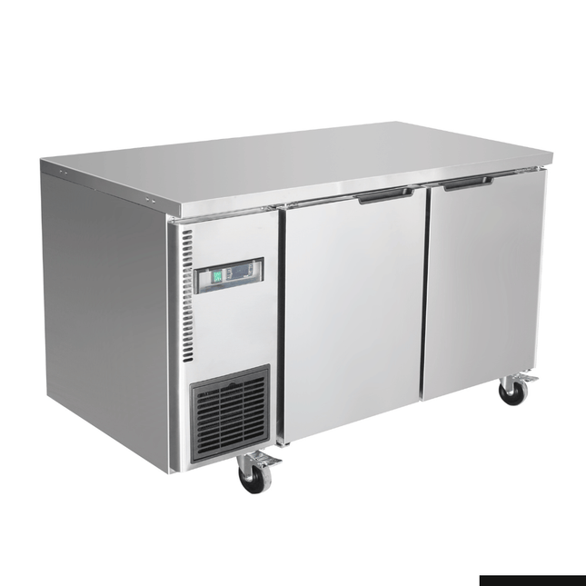 Thermaster TL1200TN 202L Double Door Undercounter Workbench Fridge