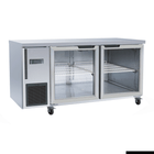 Thermaster TL1500TNG Double Glass Door Undercounter Workbench Fridge 1500mm
