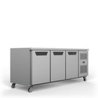 Topaz Three Door Under Counter Storage Refrigerator - HTU3SDSS-WR