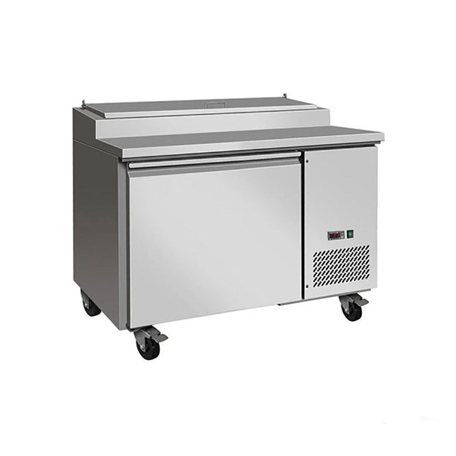 Thermaster TPB1200 salad/noodle/sandwich prep bar fridge — front view