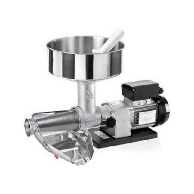 Tre Spade TSE0004 electric tomato squeezer — front view
