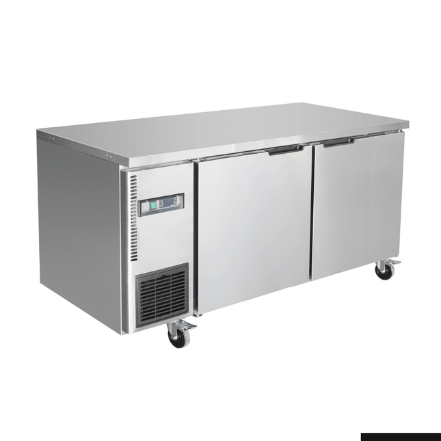 Thermaster TS1500TN 221L Double Door Undercounter Fridge