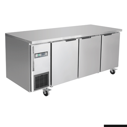 Thermaster TS1800BT-3D 279L Triple Door Underbench Workbench Freezer