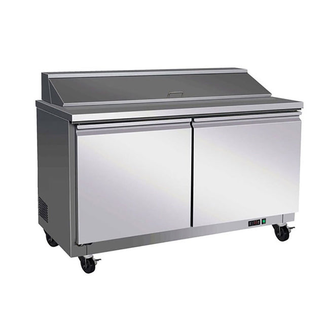 Thermaster TSB1555 salad/noodle/sandwich prep bar fridge — front view