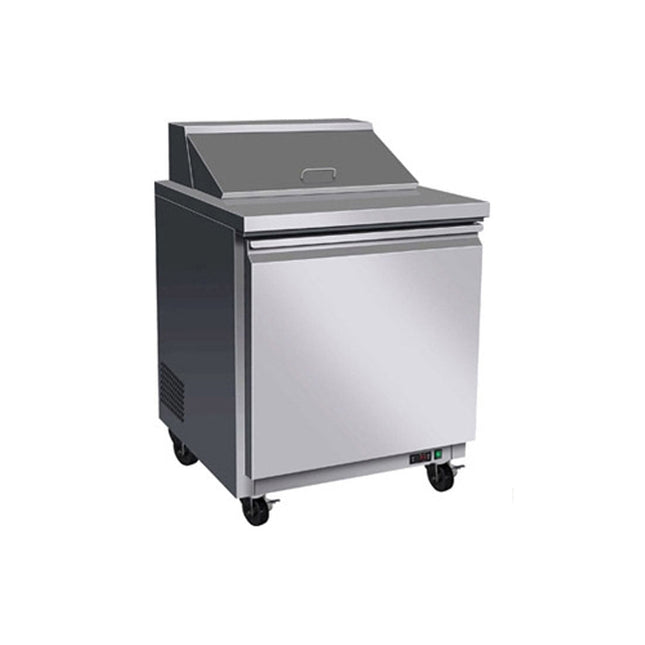 Thermaster TSB735 salad/noodle/sandwich prep bar fridge — front view