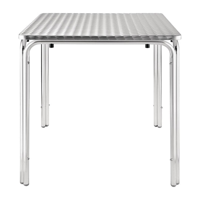 Bolero Square Stacking Table Stainless Steel 700mm U505