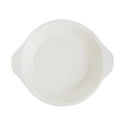 Vogue Black Round Cast Iron Gratin Dish 400ml