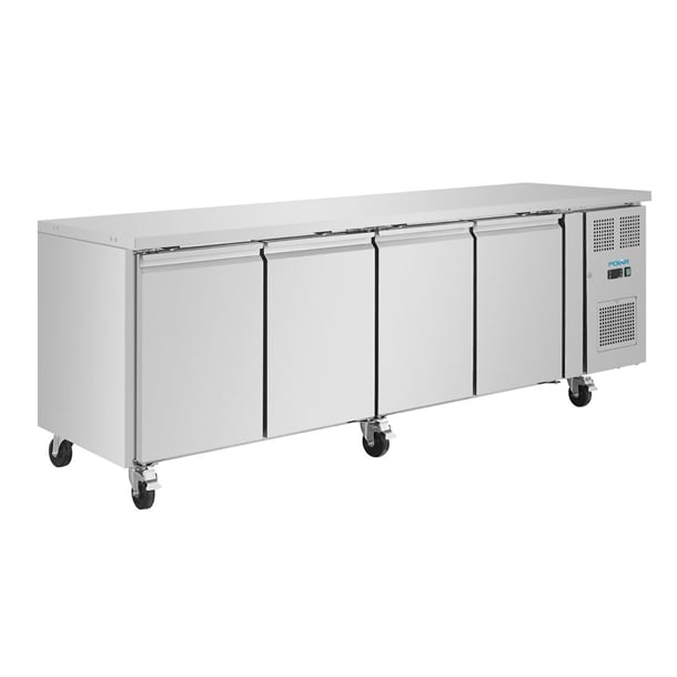 Polar U-Series 4 Door Counter Fridge 553Ltr UA049-A