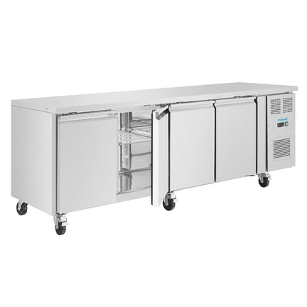Polar U-Series 4 Door Counter Fridge 553Ltr UA049-A