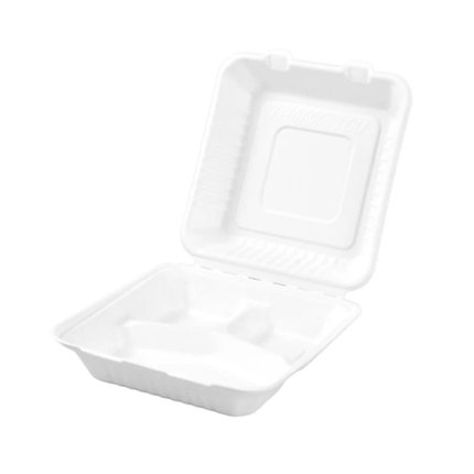 PakMax Sugarcane Clamshells