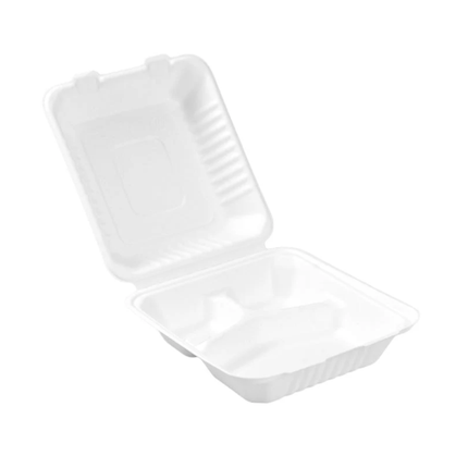 PakMax Sugarcane Clamshells